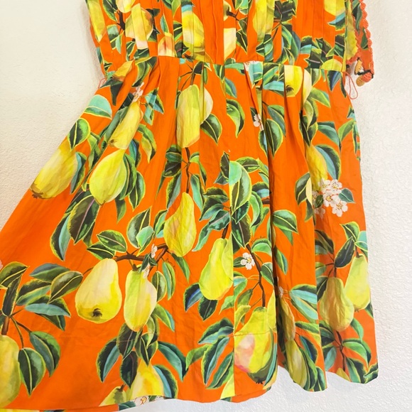 NWT FARM Rio Chic Pears Belted Mini Dress - Picture 10 of 13